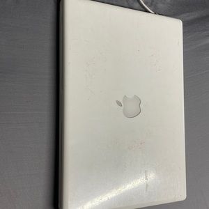 MacBook yes it is an older one but it works really good it still turns on